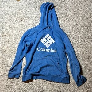 Columbia Men's Blue Logo Hoodie
